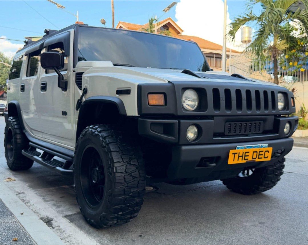 GMC Hummer H2 Auto (Category: Used Cars) located in Manila. Submitted by quality_cars (Listing ID 1469725960, Image 2). Description: FOR SALE - Guaranteed Best Buy Brand: GMC Model: Hummer H2 Year Model: 2003 Transmission: Automatic Color: White Fuel Type: Gas Engine Mileage: 83K Ending Plate: “8” Thursday Coding MY SELLING PRICE: 1.328m Negotiable Trade In okay Upgraded Mags and Tyres Electronic Power Seats Cruise Control Steering Wheel Remote T