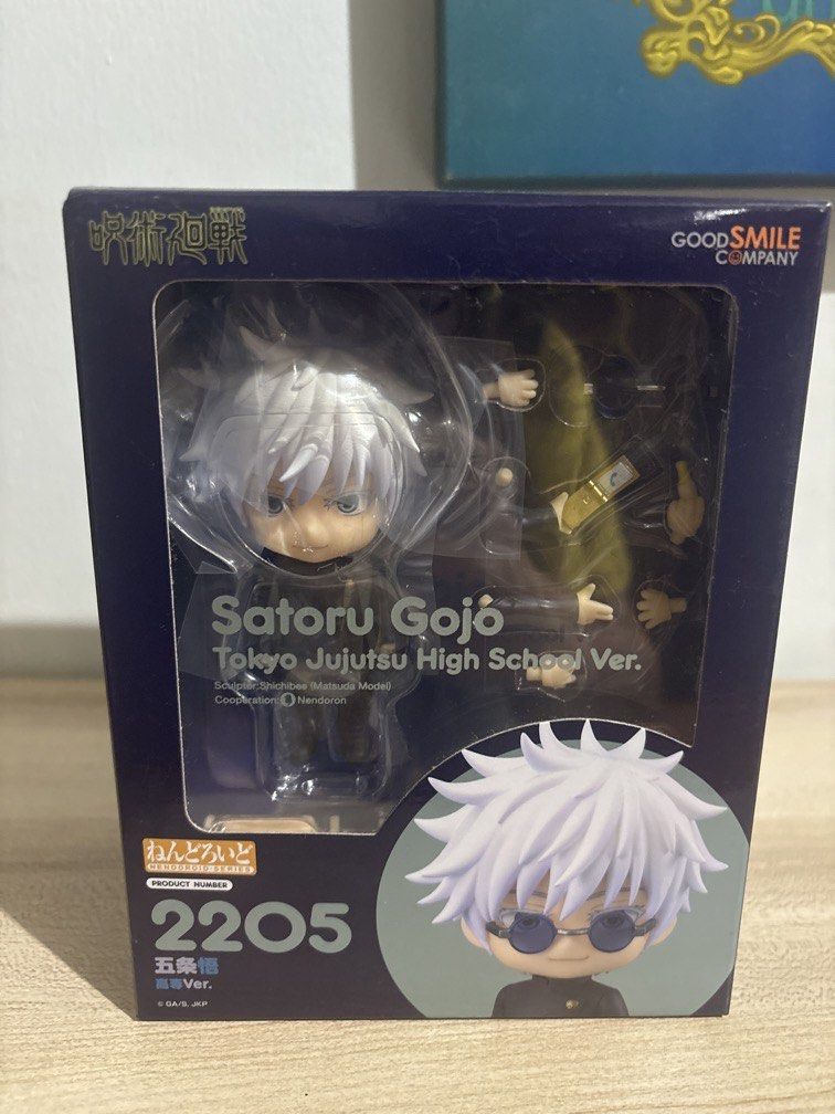 Gojo Satoru Nendoroid High school Ver (Category: Figurines & Statues) located in Manila. Submitted by declutteringsz (Listing ID 1469631417, Image 1). Description: GOJO SATORU NENDOROID HIGH SCHOOL VER NEVER OPENED.