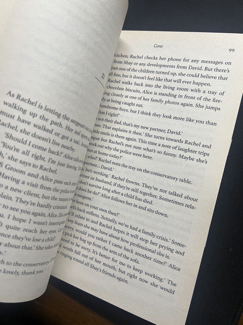 Gone by Ruby Speechley Novel (Category: Storybooks) located in Manila. Submitted by athenaaur43816 (Listing ID 1469585794, Image 2). Description: 📚 THRILLER BOOKS FOR SALE ‼️PRE-LOVED BOOKS from Big Bad Wolf 💸 MOP: GCASH 🚛 MOD: Lalamove .