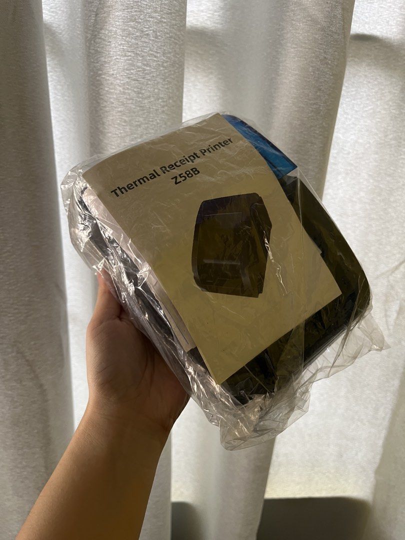 GOOJPRT Thermal Receipt Printer Z58B (Category: Printers, Scanners & Copiers) located in San Jose del Monte. Submitted by thepinkcart_ (Listing ID 1469687442, Image 2). Description: - Brand new in box with plastic wrap still intact - Fast and quiet thermal receipt printing - ESC/POS command compatible for easy setup - Low maintenance and highly reliable - Ideal for small businesses and retail stores - Includes original box and manual 📩 Message m