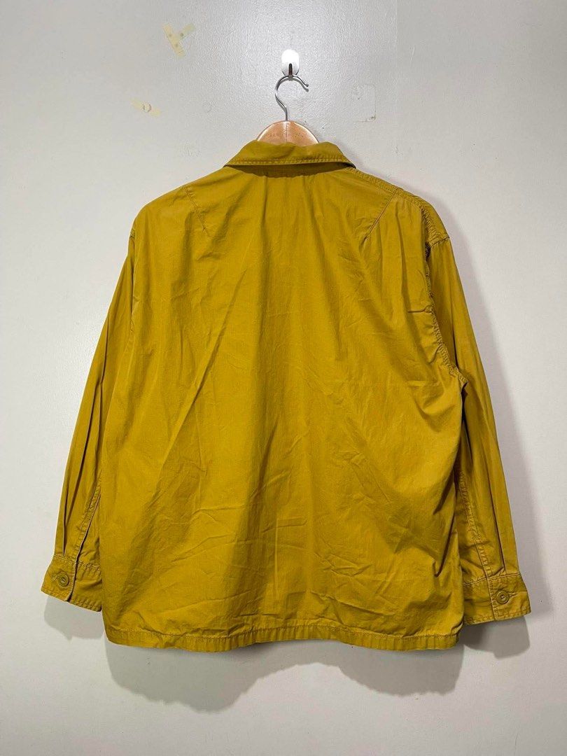 GU by Uniqlo Mens Utility Jacket (Category: Coats, Jackets and Outerwear) located in Davao. Submitted by maryjoey17 (Listing ID 1469587179, Image 2). Description: Size Medium Dimes W22in x L28 Sleeve 22in Condition 10/10 No issue ₱480 + SF.