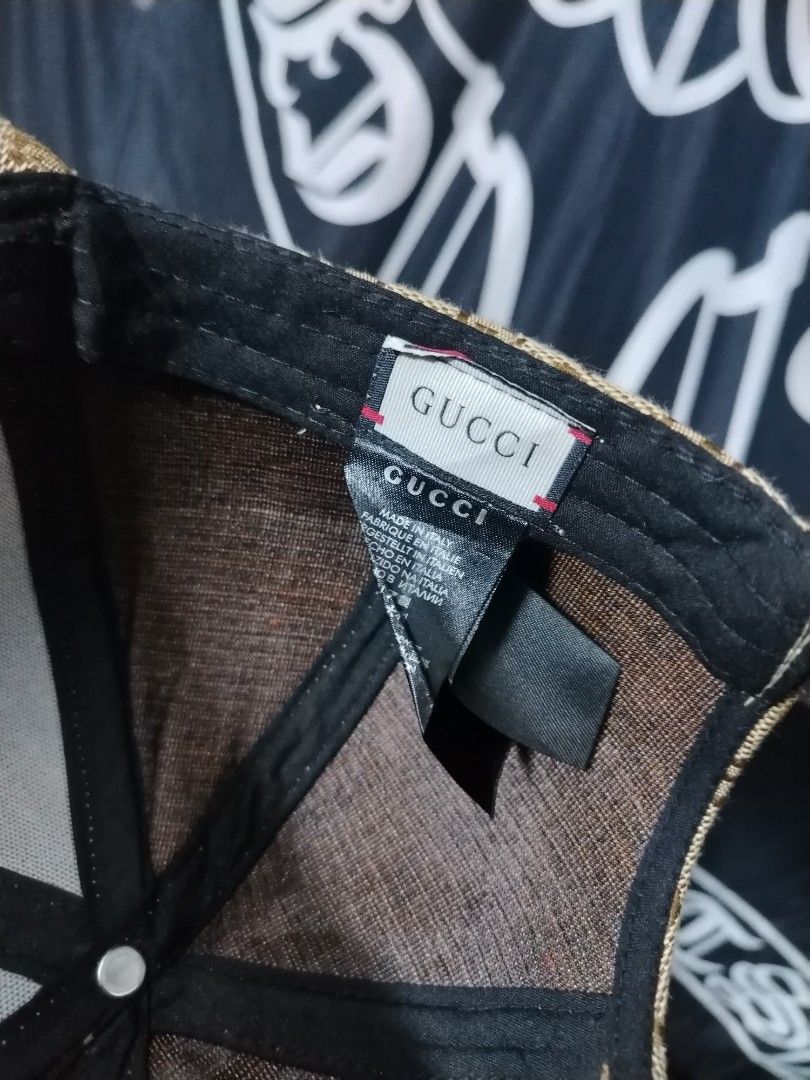 Gucci GG canvas baseball cap (Category: Caps & Hats) located in Roxas City. Submitted by hd_thriftshop (Listing ID 1469715513, Image 3). Description: Gucci GG canvas baseball cap.