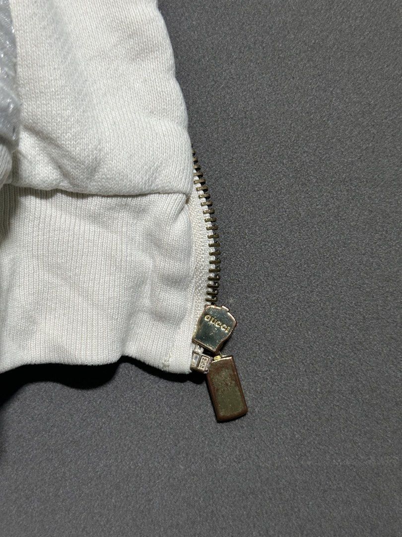 Gucci Sport Jacket (Category: Luxury Apparel) located in Bacolod City. Submitted by dannnsoy (Listing ID 1469648712, Image 3). Description: Gucci Sport Jacket •In very good condition •Dimension: 20.5” x 25.5” •Issue: Signs of usage and fade on sleeve •Price: 2599 only 📍Note: Color may vary to due lighting and camera resolution. .