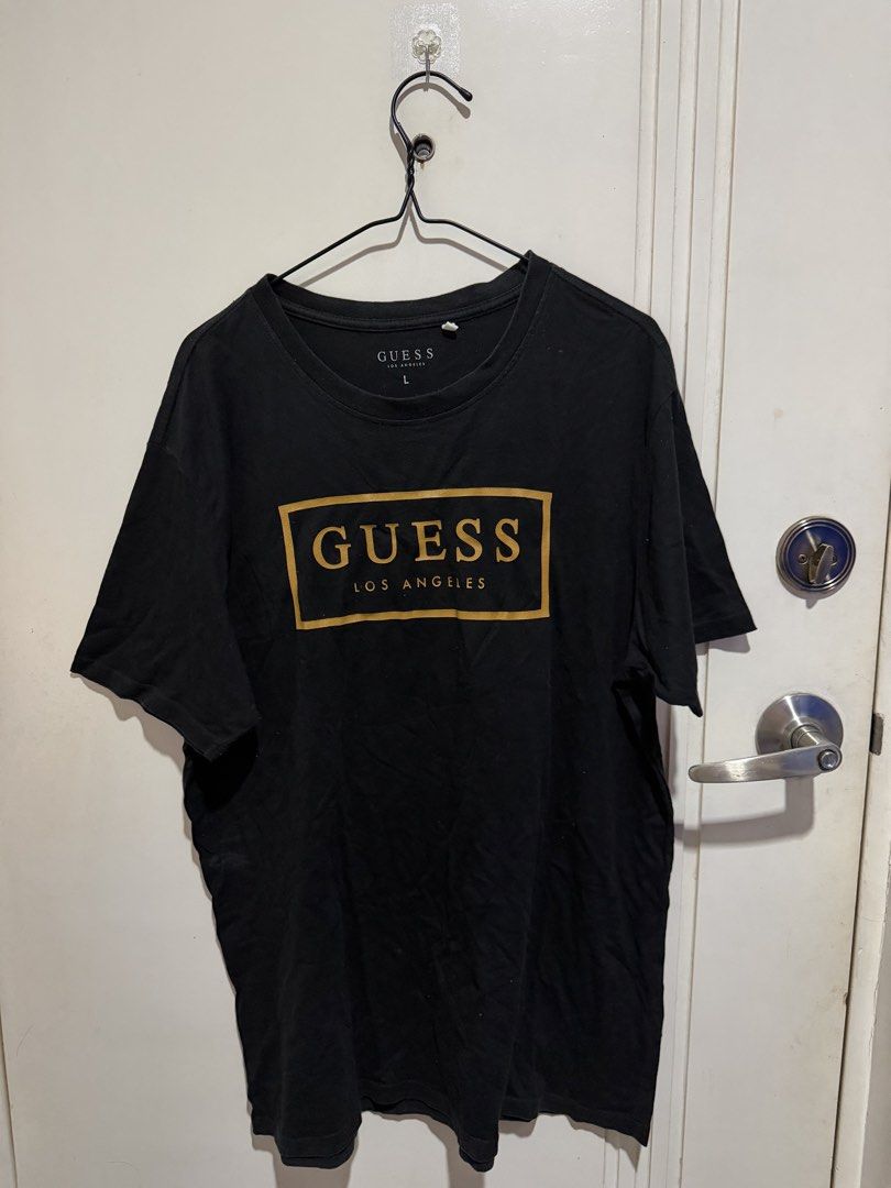 GUESS black tshirt (Category: Tshirts & Polo Shirts ) located in Cebu City. Submitted by ednaspicks (Listing ID 1469697036, Image 1). Description: .