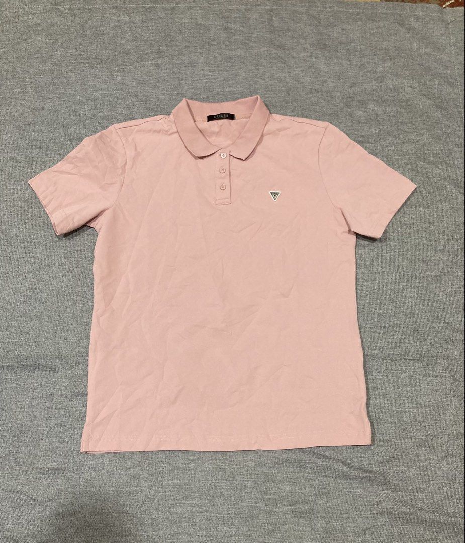 Guess Polo Shirt (Category: Shirts) located in Zamboanga. Submitted by deensthrifting (Listing ID 1469686252, Image 1). Description: Guess Polo Shirt Size M on tag Very good condition No issues -650+shipping fee.