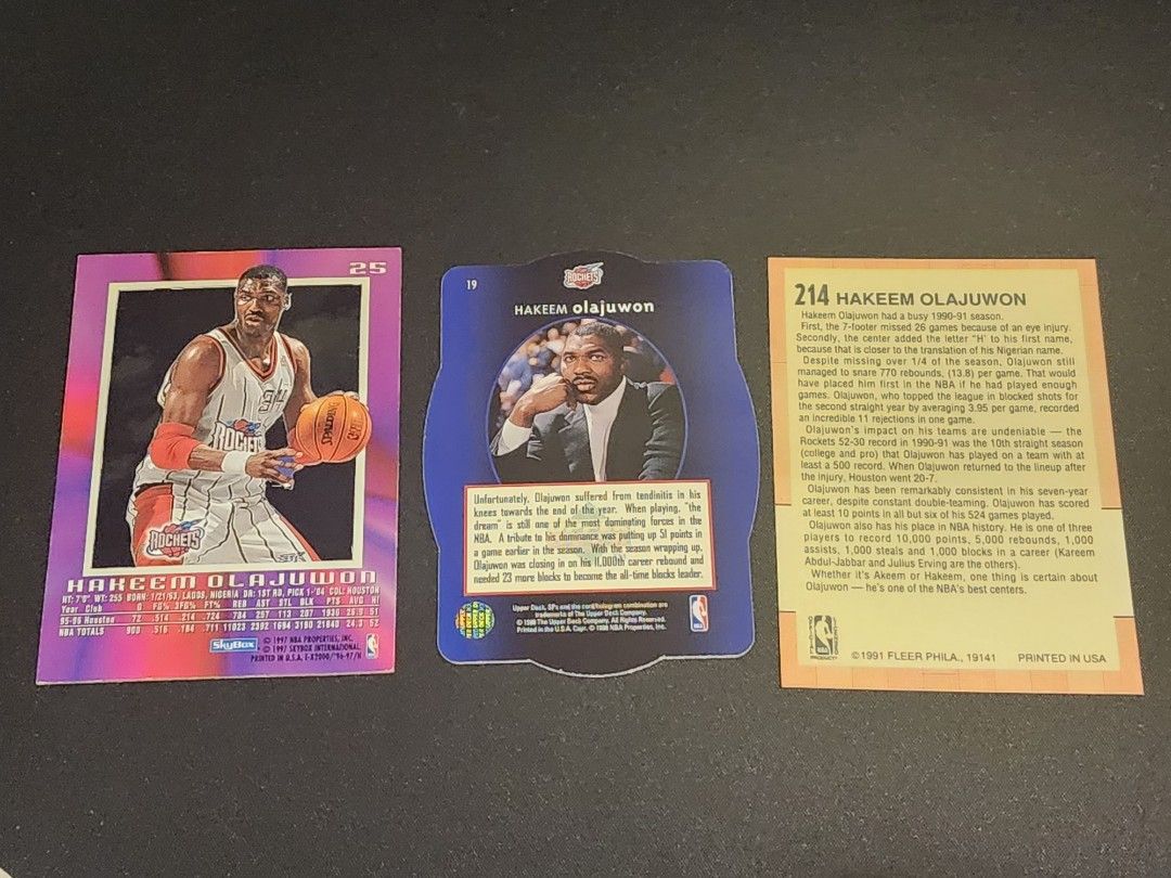 Hakeem olajuwon lot 25 null, null, null (Category: Raw Singles) located in Manila. Submitted by kg613 (Listing ID 1469626561, Image 2). Description: .
