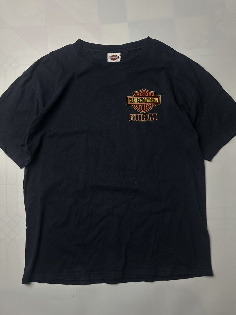 Harley davidson (Category: Tshirts & Polo Shirts ) located in Orani. Submitted by ajgav69 (Listing ID 1469644836, Image 1). Description: Harley davidson guam tee Excellent no issue Size large 22width 28 length .