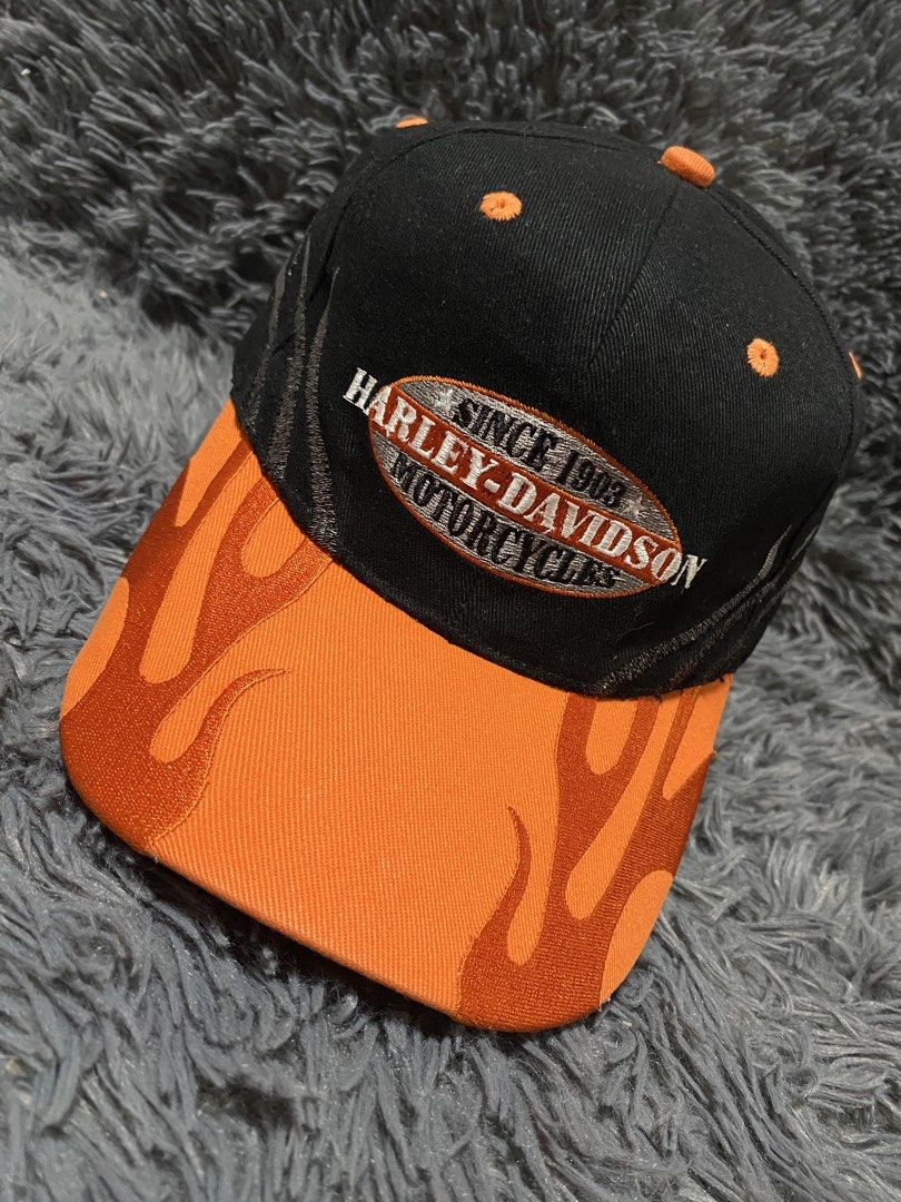 Harley davidson x jack Daniel’s close cap (Category: Announcements) located in Pozorrubio. Submitted by thrifttownph (Listing ID 1469581219, Image 3). Description: Harley davidson x jack daniels closecap Size:medium to large No issues Color rate:9.8/10 Good condition Price:📥📨 Loc:pangasinan📌.