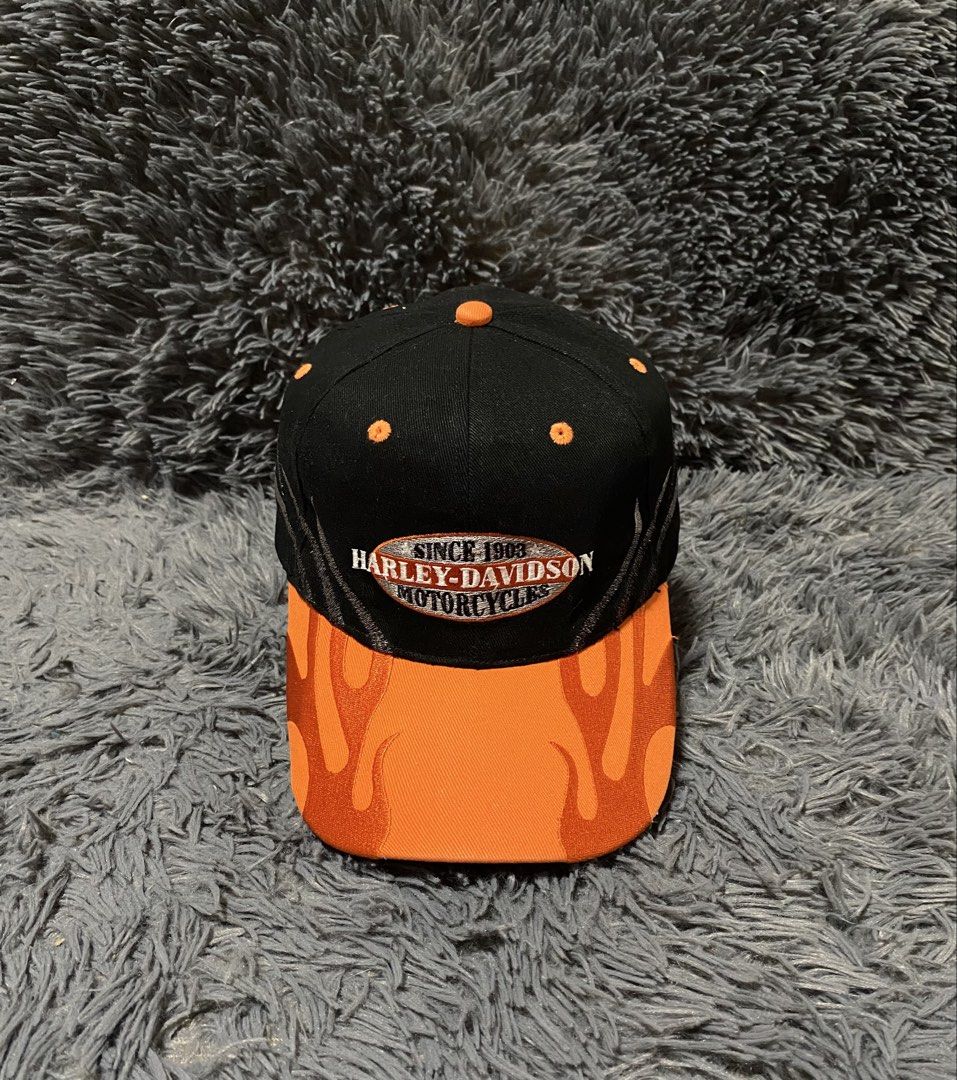 Harley davidson x jack Daniel’s close cap (Category: Announcements) located in Pozorrubio. Submitted by thrifttownph (Listing ID 1469581219, Image 2). Description: Harley davidson x jack daniels closecap Size:medium to large No issues Color rate:9.8/10 Good condition Price:📥📨 Loc:pangasinan📌.