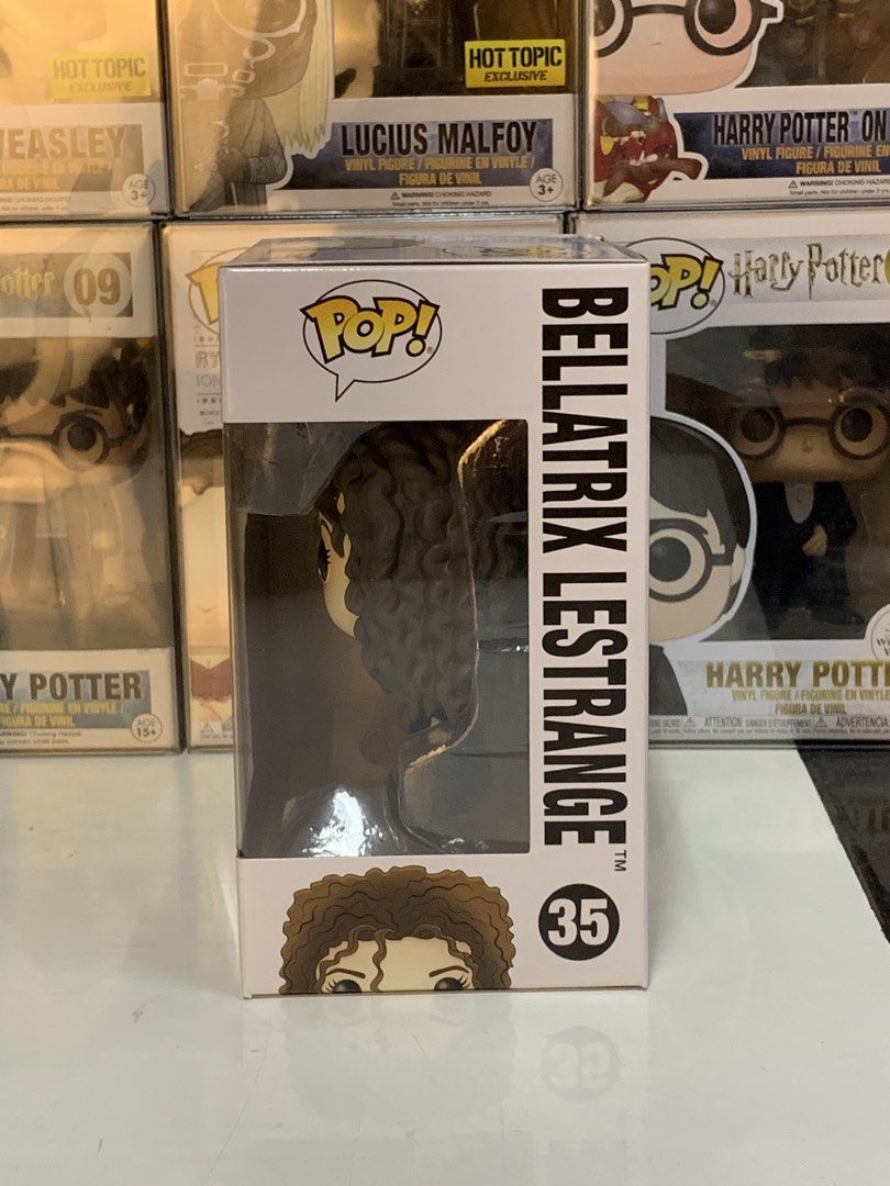 Harry Potter – Bellatrix Lestrange #35 Funko Pop (Category: Figurines & Statues) located in Binmaley. Submitted by thepopcabin (Listing ID 1469693108, Image 2). Description: Harry Potter – Bellatrix Lestrange #35 Funko Pop 🪄 Box condition: 8/10–9.5/10 🪄 Minor factory imperfections may be present and are beyond seller’s control. 💳 MOP: GCash / RCBC / MariBank 📌 Payment first for item. 🚚 MOD: • LBC Cash on Pickup / Cash on Delivery • J&T — pay