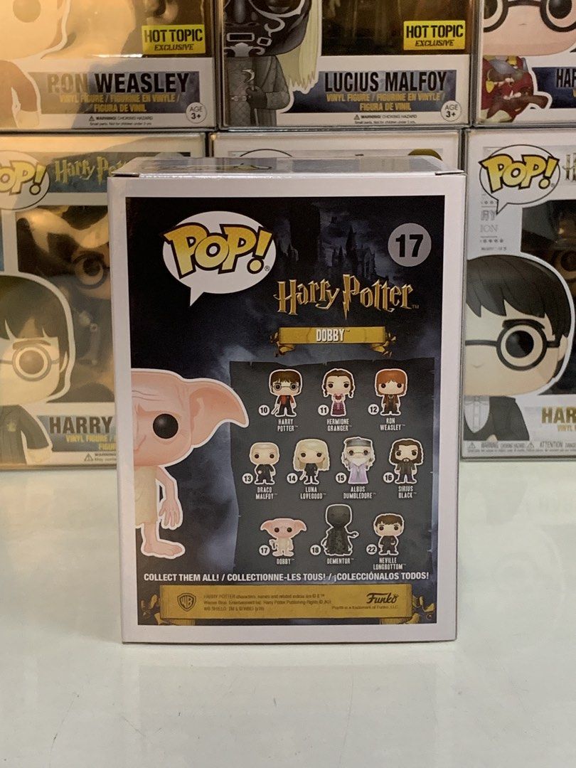 Harry Potter – Dobby #17 Funko Pop (Category: Figurines & Statues) located in Binmaley. Submitted by thepopcabin (Listing ID 1469692871, Image 3). Description: Harry Potter – Dobby #17 Funko Pop 🪄 Box condition: 8/10–9.5/10 🪄 Minor factory imperfections may be present and are beyond seller’s control. 💳 MOP: GCash / RCBC / MariBank 📌 Payment first for item. 🚚 MOD: • LBC Cash on Pickup / Cash on Delivery • J&T — payment first • Buyer shoulders
