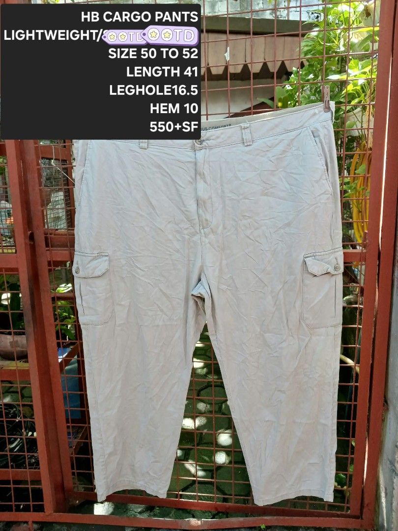 HB CARGO PANTS SIZE 50 TO 52 (Category: Jeans) located in Paranaque City. Submitted by dennis_580 (Listing ID 1469626690, Image 1). Description: HB CARGO PANTS LIGHTWEIGHT PM NOW.