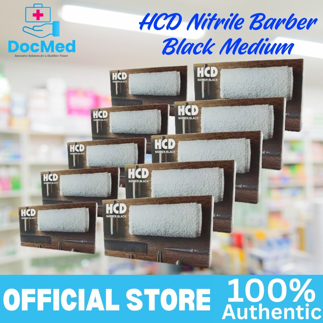 HCD BLACK NITRILE GLOVES BARBER EDITION 1OO PCS PER BOX (Category: Medical Supplies & Tools) located in Quezon City. Submitted by dxs_zyra (Listing ID 1469594449, Image 3). Description: .