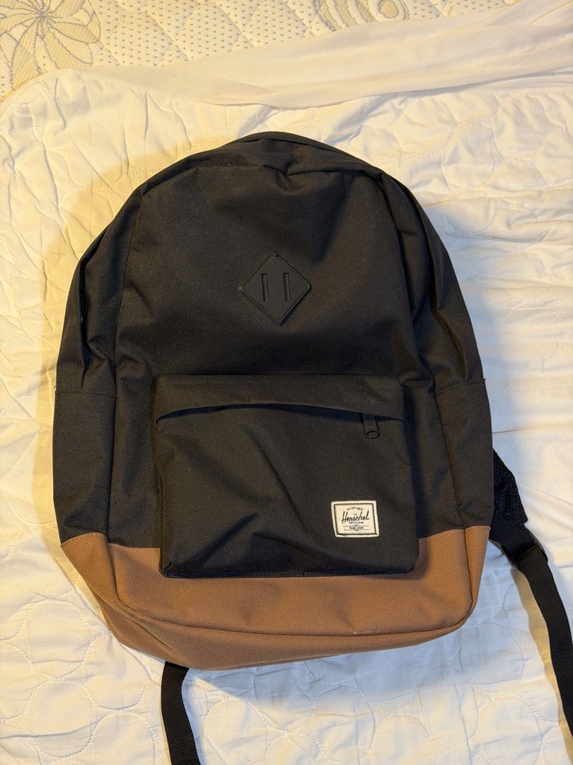 Herschel Classic Backpack – Black & Brown | Pre-Loved (Category: Backpacks) located in Cebu City. Submitted by ednaspicks (Listing ID 1469688865, Image 1). Description: Selling my pre-loved Herschel Classic Backpack in a black-and-brown colorway! • Brand: Herschel • Model: Classic Backpack • Color: Black & Brown Perfect for school, work, or everyday use. Minimalist design with a timeless look! 📍 Location: Camputhaw, Cebu City 🚚 Delivery only; s