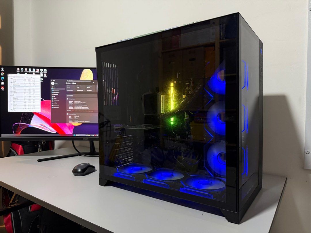 High End PC with basic GPU For Sell (Category: Computer Parts) located in Sungai Mati. Submitted by nanirhmn98 (Listing ID 1469601319, Image 3). Description: High End PC with basic GPU For Sell Specification CPU : i5-14400F (2.5 GHz) MoBo : Asus TUF B760M-Plus Wifi II RAM : 1 x 16GB DDR5 Kingston Fury (4800 MT/s base) (RGB) GPU : Nvidia GT730 4GB RM250 SSD : 512GB Adata Legend 710 (M.2)(PCIe Gen3) AIO : Deepcol Mystique 360 PSU : Forgot Case : Li