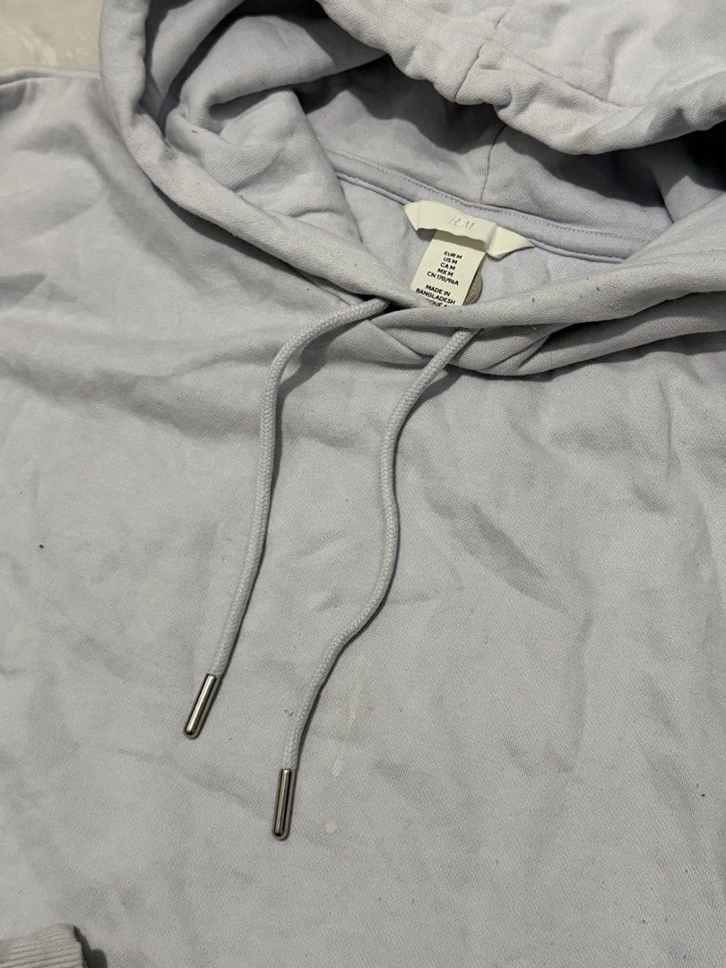 H&M Powder Blue Hoodie (Category: Hoodies) located in Mandaluyong City. Submitted by vinhartdgdeclutter (Listing ID 1469574133, Image 2). Description: .