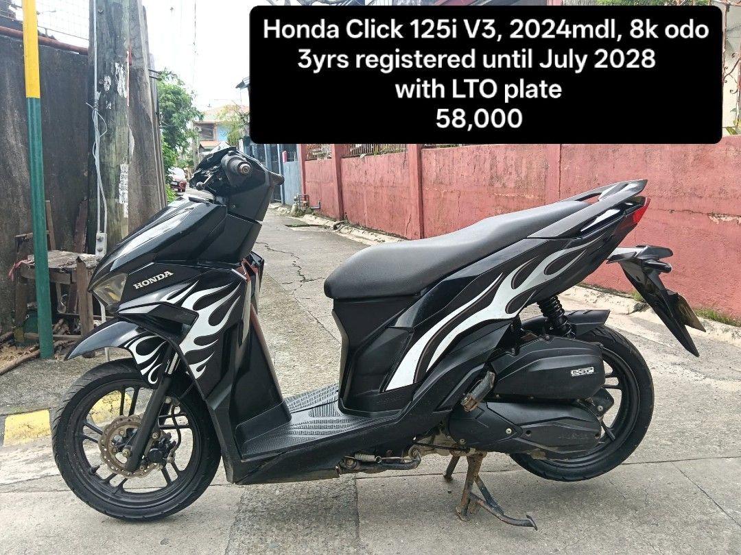 HONDA CLICK 125i V2 / V3 (Category: Motorbikes for Sale) located in Cavite. Submitted by jorrell.balleta (Listing ID 1469579977, Image 3). Description: 🏍️ FOR SALE: HONDA CLICK 125i V2 / V3 🏍️ Looking for a reliable, stylish, and fuel-efficient motorcycle? Check out this Honda Click 125i V2/V3! 🔥 ✅ Sporty and stylish design ✅ Fuel-efficient and economical ✅ Smooth and comfortable ride ✅ Perfect for daily use, work, or school ✅ Reliable Honda p