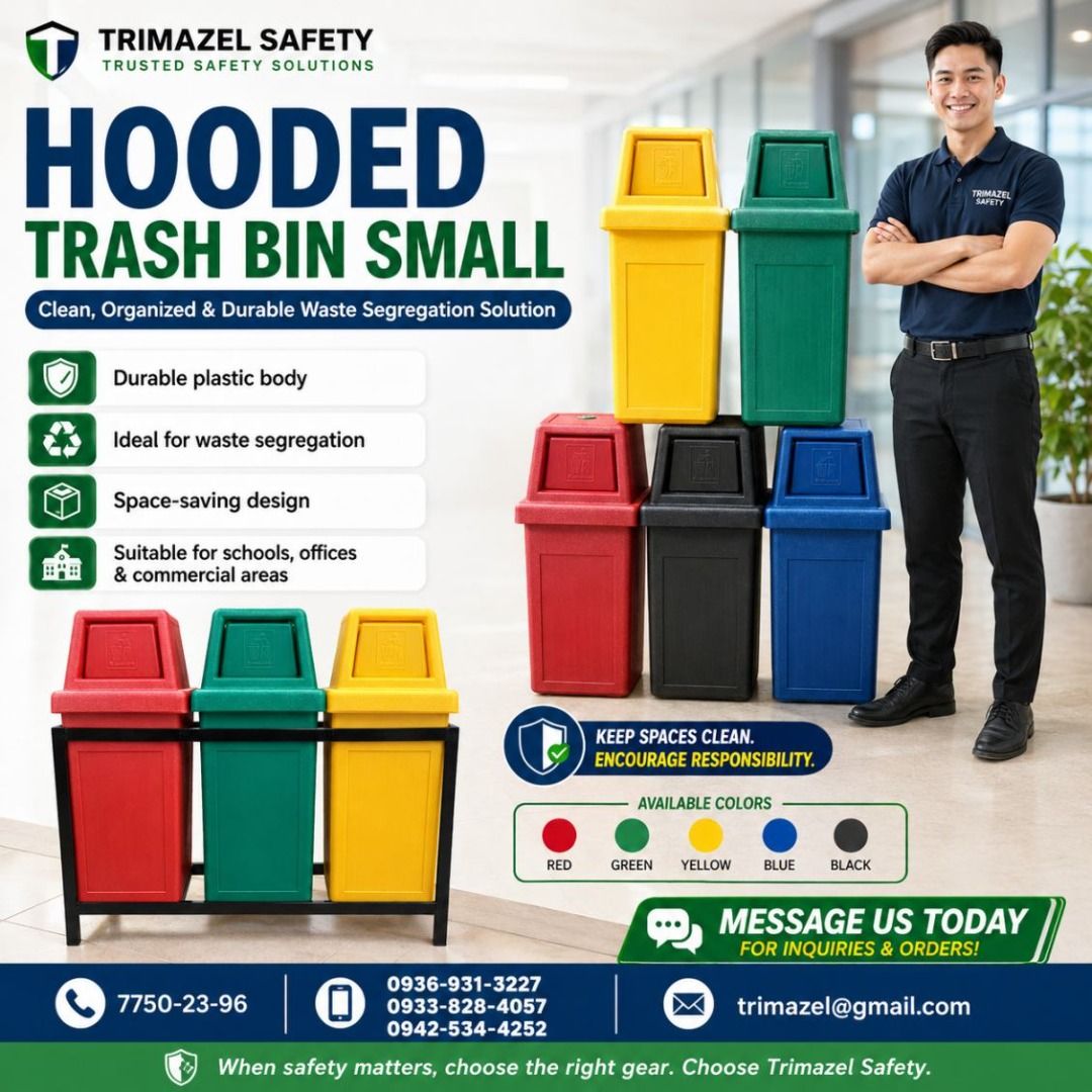 HOODEN TRASH BIN SMALL (Category: Looking For) located in Paranaque City. Submitted by buynowbilikanow (Listing ID 1469584589, Image 1). Description: ✅ Guaranteed lowest price ✅ Quality products ✅ Big discount for bulk orders ✅ 100% LEGIT TRUSTED SUPPLIER! ✅ With Complete Legal Documents ✅ BIR Registered We Supply All Kinds Of PPE Supplies, Raincoat, Hard Hat, Cooler Box, Plastic Trash Bin, Road Barriers, Kayak Boats, Crystal Kayak, Traffic Cone,