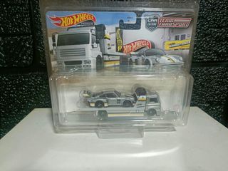 Hot Wheels Team Transport Jaguar Lightweight E-Type Carry On, Toys ...