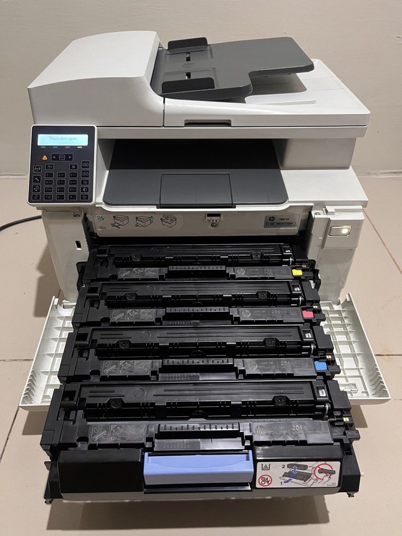 HP Color LaserJet Pro MFP M181fw (Category: Printers, Scanners & Copiers) located in Cavite. Submitted by pesobill (Listing ID 1469577158, Image 3). Description: All Working Need To replace Yellow Toner Naic Location PickUp/Lalamove.