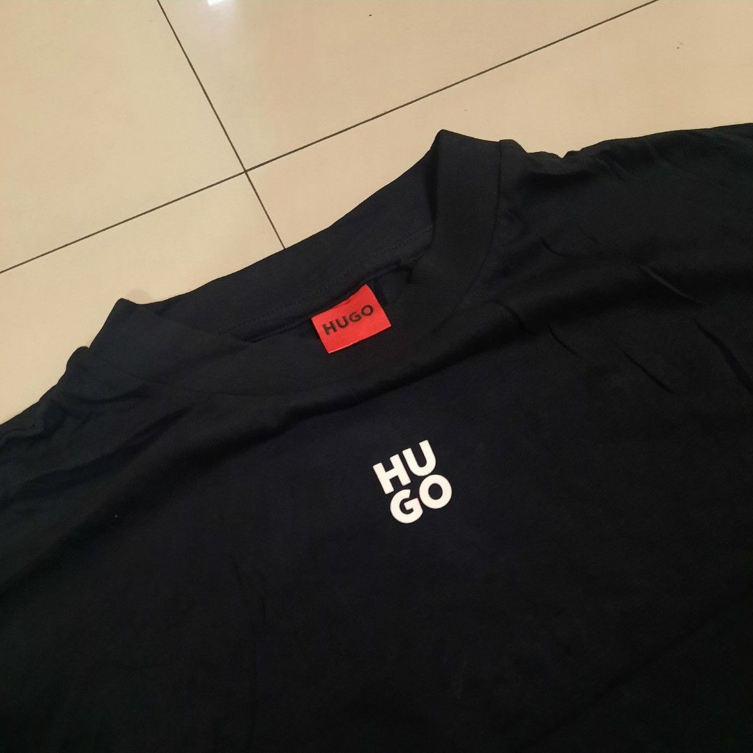 Hugo Boss Cropped Shirt (Category: Shirts) located in Cebu City. Submitted by archivalia.me (Listing ID 1469647758, Image 2). Description: Hugo Boss Cropped Shirt Large Width 23 Length 20 Good as New No Issue Price dm + sf Loc: Cebu City.