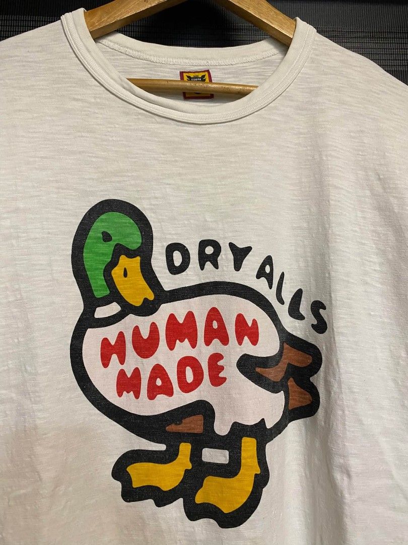 human made (Category: Tshirts & Polo Shirts ) located in Bacoor. Submitted by theplugthrifted (Listing ID 1469715874, Image 2). Description: human made - size large 22x29 vgood condition 📥 unli vouch cavite loc..