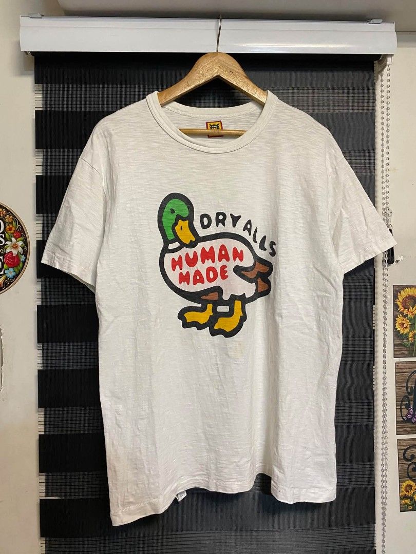 human made (Category: Tshirts & Polo Shirts ) located in Bacoor. Submitted by theplugthrifted (Listing ID 1469715874, Image 1). Description: human made - size large 22x29 vgood condition 📥 unli vouch cavite loc..