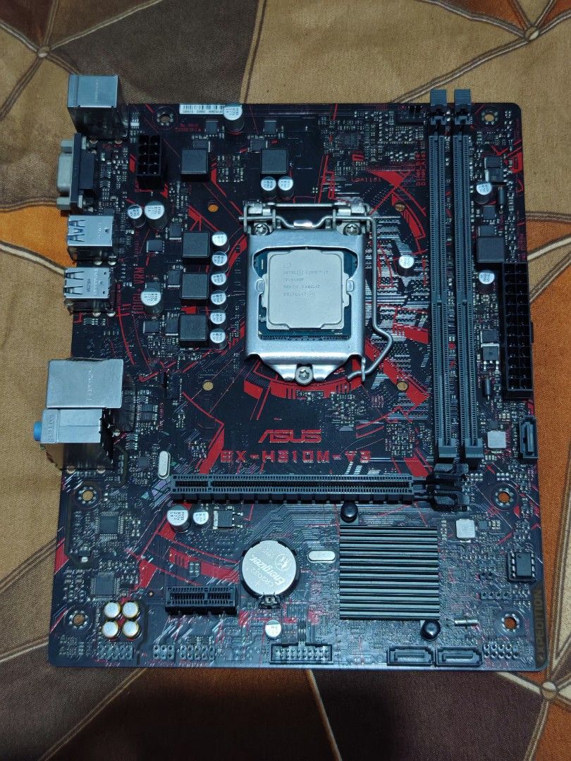 I3 9100f Asus H310m 500gb HDD (Category: Computer Parts) located in Malabon City. Submitted by daywalker14 (Listing ID 1469746598, Image 2). Description: Forsale only I3 9100f with H310m Asus mobo & 500gb HDD - P2000 Condition -still working before it was removed from the system unit. -pwedeng icheck dala lang kayo ng psu, ram & gpu -with stock Intel heatsink Rfs: Upgrade Location Malabon City .