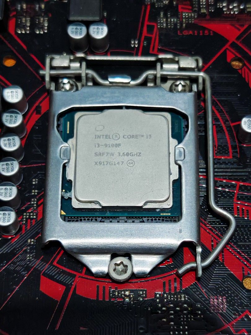 I3 9100f Asus H310m 500gb HDD (Category: Computer Parts) located in Malabon City. Submitted by daywalker14 (Listing ID 1469746598, Image 1). Description: Forsale only I3 9100f with H310m Asus mobo & 500gb HDD - P2000 Condition -still working before it was removed from the system unit. -pwedeng icheck dala lang kayo ng psu, ram & gpu -with stock Intel heatsink Rfs: Upgrade Location Malabon City .
