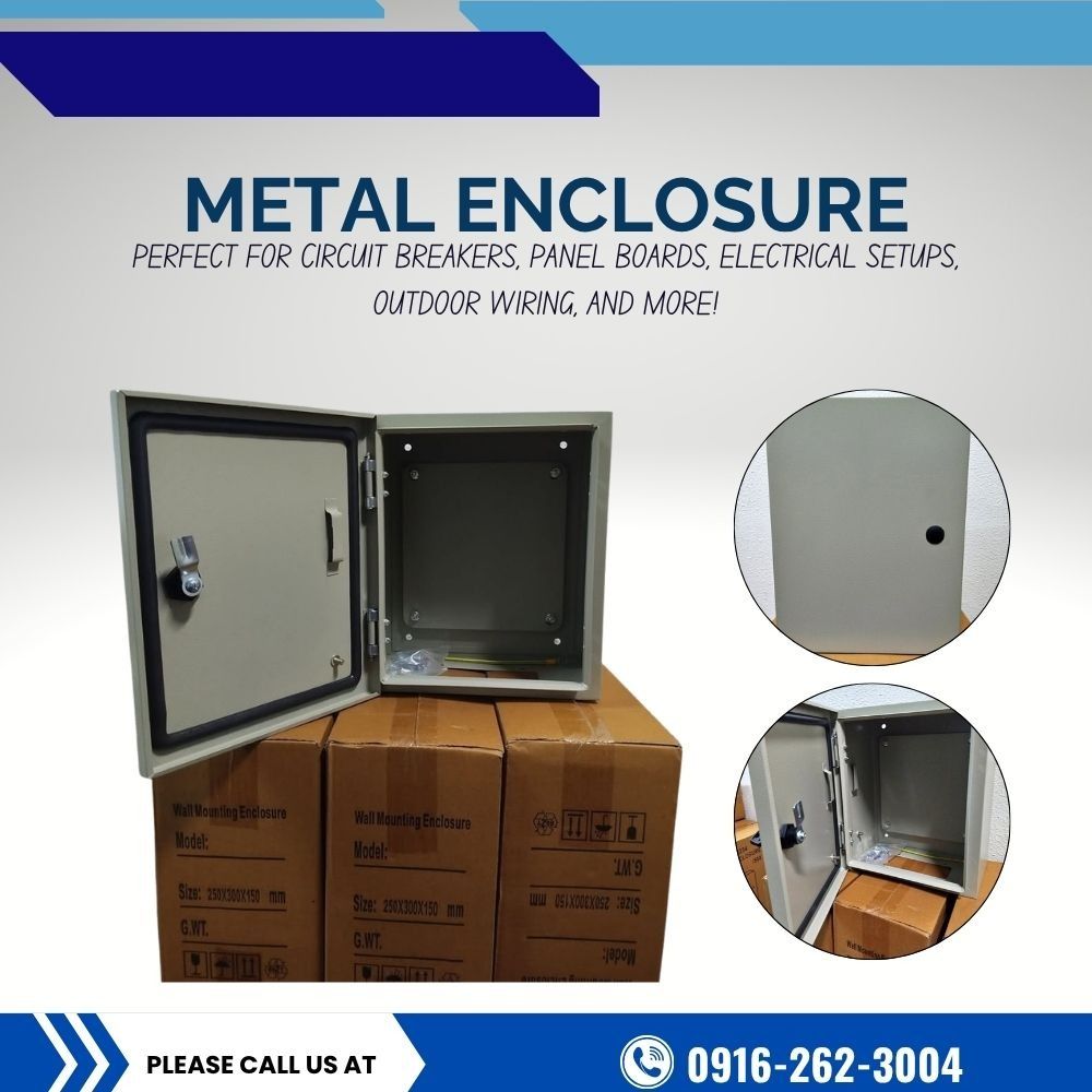 Industrial Wall Mount Metal Enclosure (Category: Everything Else Others) located in Makati City. Submitted by johnstone_mkt (Listing ID 1469580108, Image 1). Description: Feel free to send a message if you have any questions or need specific dimensions!.