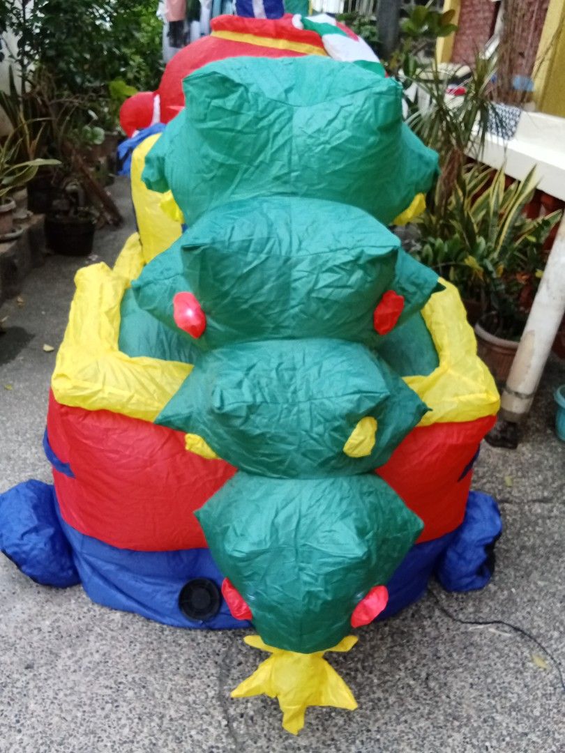 Inflatable Christmas Train (Category: Gardening Tools & Ornaments) located in Rizal. Submitted by ellengreen18 (Listing ID 1469655110, Image 3). Description: Orig. PriceP14,999.75 Sells only for P2000.00 Mall Pullout MOP: Gcash only Sf for buyer's account Deliver thru Lalamove,Grab or JNT.
