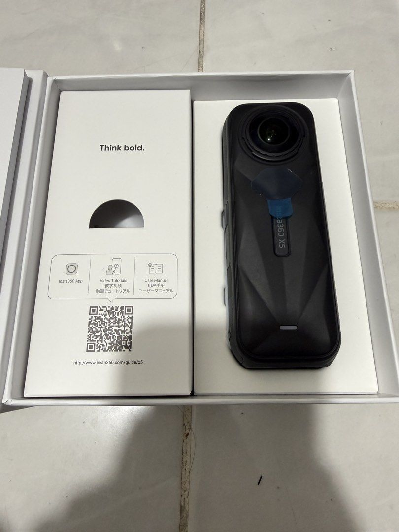 Insta360 X5 8K 360 Action Cam (Category: Video Cameras) located in San Juan City. Submitted by declutterzzz_items (Listing ID 1469576547, Image 1). Description: Includes: - Unit itself - Insta 360 X5 Protective Pouch - Currently Intact Tempered glass and Battery Inside - Box & manual Unli testing upon meet up and no issues, Gagamitin nalang. You can also offer for swap, I prefer insta 360 Ace pro 2 (Unit + Cage only) pref with add cash.