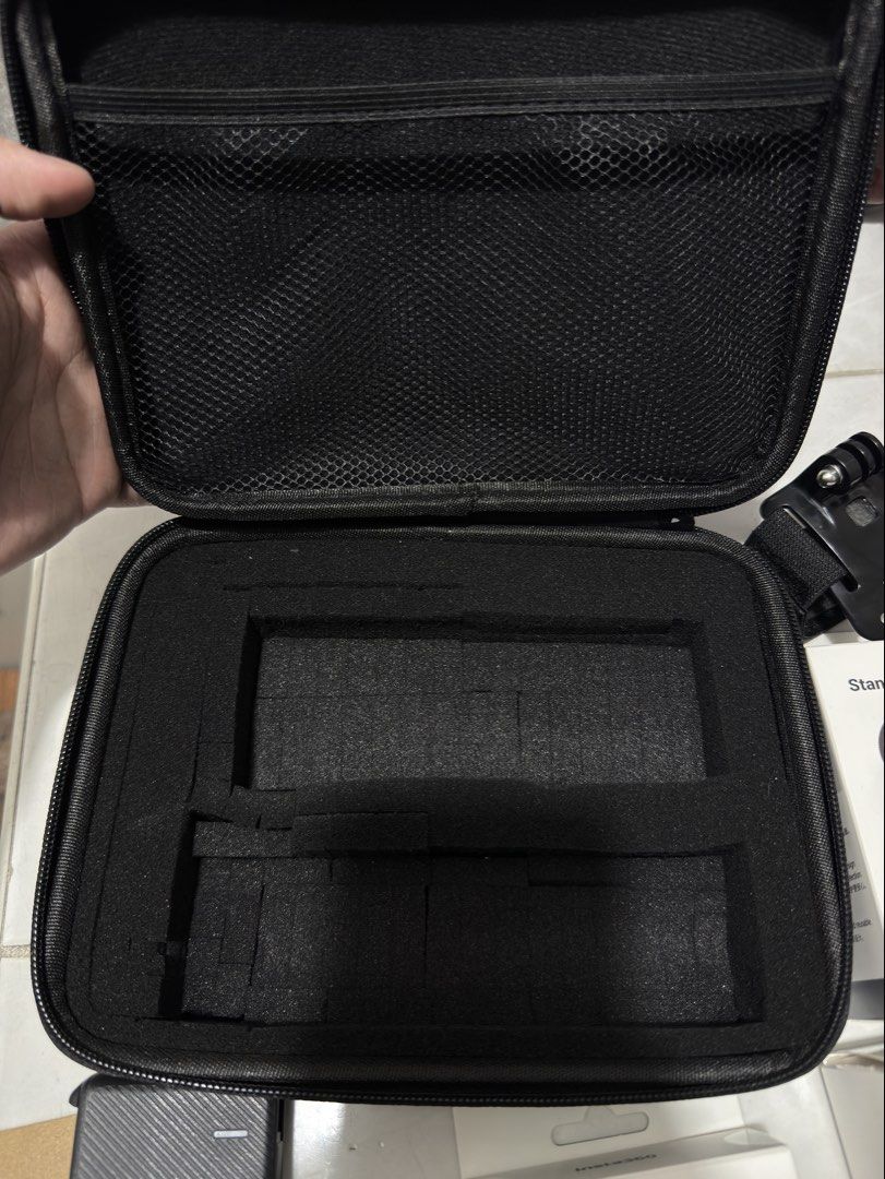 Insta360 X5 Accessories Kit (Category: Cameras) located in San Juan City. Submitted by declutterzzz_items (Listing ID 1469576668, Image 3). Description: (Will edit once sold per item) Insta 360 X5 Standard Lens Guard - 350 insta 360 X5/X4 Lens Cap - 1,200 Insta 360 X5 Battery - 2,800 Insta 360 X5 Utility Fast charging case - 3,800 Insta 360 X5 Selfie Stick - 3,200 Camera bag - 300 Freebies on take all or taking multiple items: - X5 Screen Tempere
