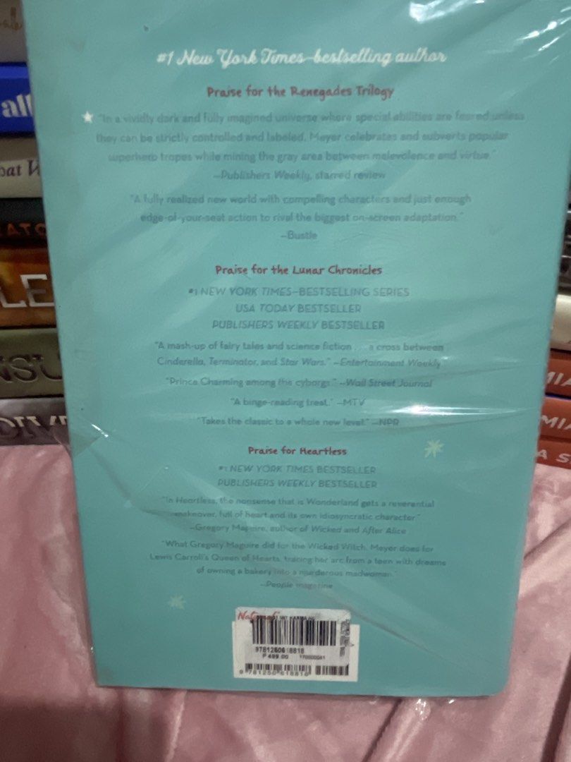 Instant Karma by Marissa Meyer Novel (Category: Storybooks) located in San Fabian. Submitted by chloejeanyzarate (Listing ID 1469702880, Image 3). Description: - Title: Instant Karma by Marissa Meyer - Format: Hardback - Condition: Brand new, still wrapped in plastic protection - Genre: Young Adult (YA) Romance Fiction - Perfect for: Fans of contemporary YA books and heartfelt romance stories.