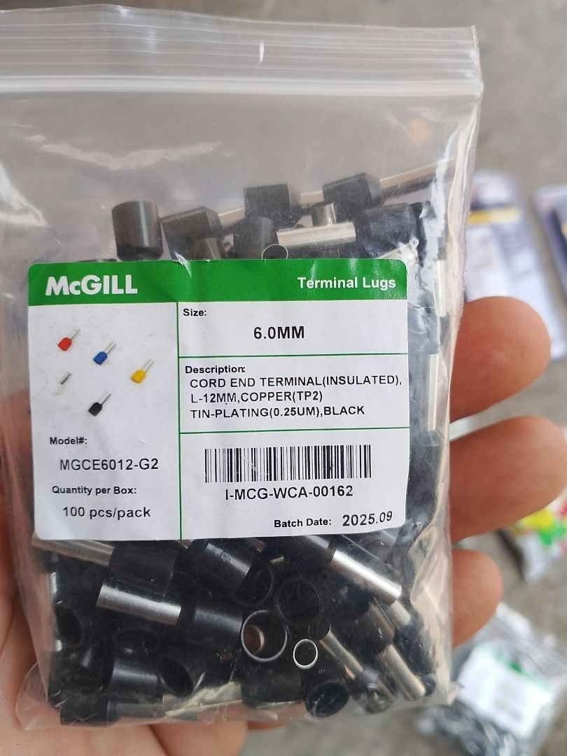 Insulated Ferrul Size: 6mm (Category: Everything Else Others) located in Manila. Submitted by 09171479278_elsie. (Listing ID 1469588818, Image 1). Description: Insulated Ferrul Size: 6mm.