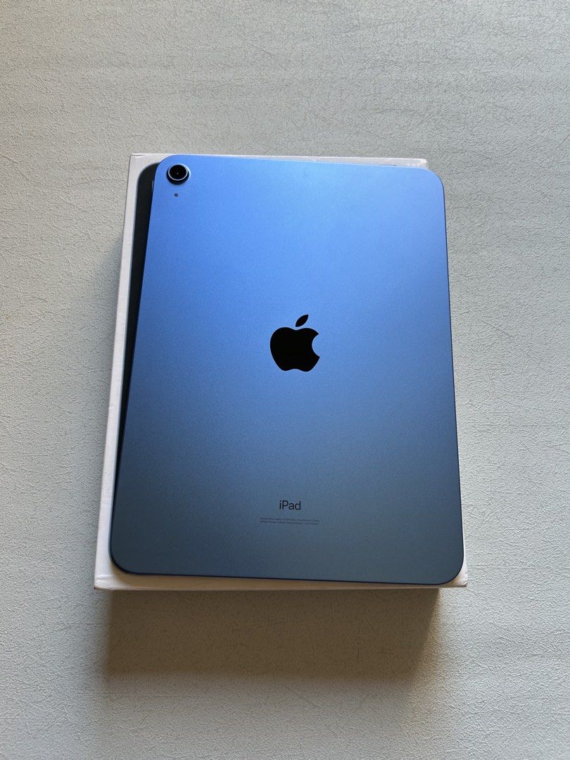 iPad 10th Gen 99BH 64GB Blue (Category: iPad) located in Quezon City. Submitted by apple__avenue (Listing ID 1469725919, Image 1). Description: Selling brand-new condition of iPad 10th Gen, 11-inch, 64GB, & Blue. Battery health is still at 99% and with warranty. Bought from PowerMac and complete with receipt. With Original Box, Manuals, Cord, and power adapter. With case and screen protector installed Meetups: Qc, Manila, Cubao, Marikina & nearby