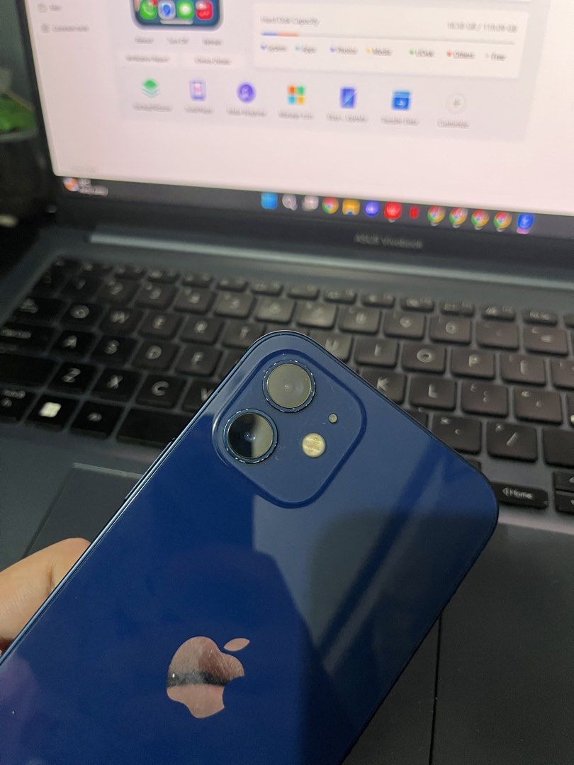 iPhone 12 128GB (Category: iPhone 12 Series) located in Taguig. Submitted by colecole2 (Listing ID 1469653911, Image 2). Description: iPhone 12 128 Anysim 83% bh LLA unit only PM YOUR OFFER Taguig loc.
