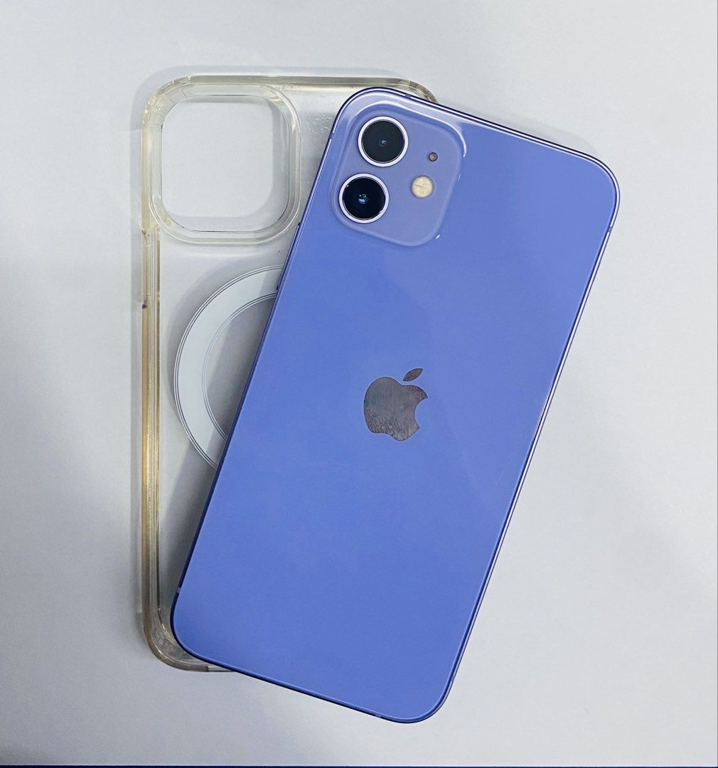 🍎iPhone 12 128GB PURPLE 📱💜 (Category: iPhone 12 Series) located in Castillejos. Submitted by aprilynreyes_061123 (Listing ID 1469693840, Image 2). Description: 💜FOR SALE: 🍎iPhone 12 128GB PURPLE 📱💜 💰 ₱15,000 🔋 97% Battery Health ✅ 3uTools Check Score: 100 ✅ No SIM Restrictions ✅ FACE ID : WORKING ✅ TRUE TONE : WORKING ✅ NO HISTORY OF REPAIR ✅ NOT BOOSTED / NOT REPLACED 🎁 FREE CASE INCLUDED! 🎁 FREE CHARGER! 📲 Ready to use! 💯 Check all