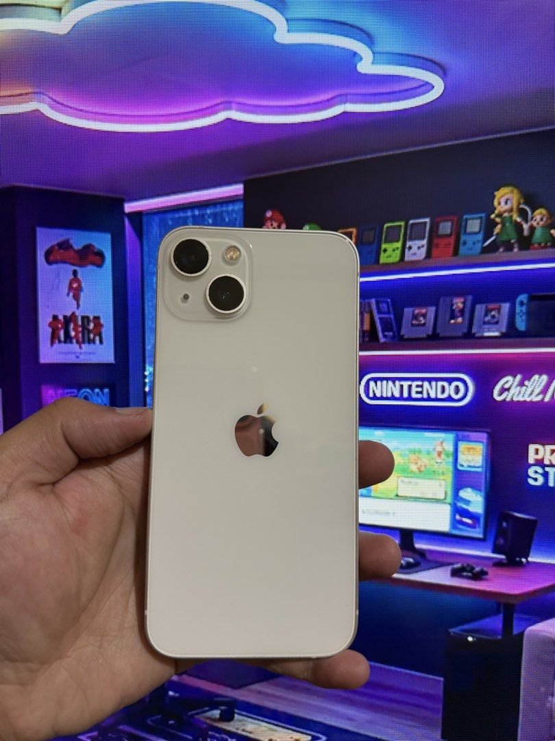 iPhone 13 128gb Starlight (Category: iPhone 13 Series) located in Baguio. Submitted by krixchanjulius (Listing ID 1469635424, Image 2). Description: iPhone 13 128gb Starlight ₱15,490 fix •No sim restriction(Anysim) •ZP/A Local Variant(NTC Approved) •True Tone Working •Face ID Working •92% Battery Health •iOS 27.0.1 •No iCloud issue •Unli Reset/Unli update •Makinis •Front and camera super clear History of repair: •Replaced original apple battery I