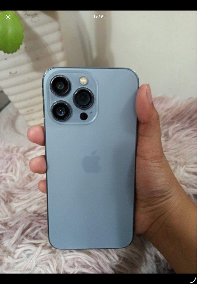 IPhone 13 Pro dual sim nego (Category: iPhone 13 Series) located in Quezon City. Submitted by user_88888888 (Listing ID 1469712974, Image 1). Description: helping a friend po IPhone 13 Pro 128gb Factory Unlocked DUAL SIM 100% Bh Dual Sim True tone working All buttons working Face id working Unlireset Unli update lightly used includes case LCD unknown Battery unknown LCD NEED PALITAN nego.