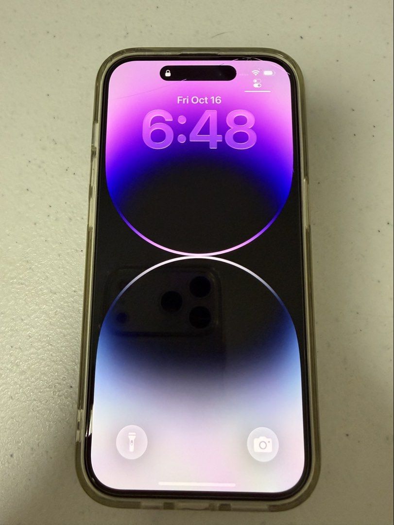 Iphone 14 Pro 128gb (Category: iPhone 14 Series) located in Cavite. Submitted by jazz.shop (Listing ID 1469647110, Image 1). Description: No issue No dent No scratches - Model: iPhone 14 Pro - Color: Deep Purple - Condition: Excellent, no issues/defects - Inclusions: Original box included - Features: Pro camera system, Dynamic Island, smooth display - Shipping: Available via courier or we do meet up .