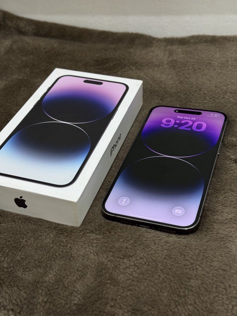iPhone 14 Pro Max 128GB (Category: iPhone 14 Series) located in Mandaluyong City. Submitted by clyfford (Listing ID 1469709247, Image 2). Description: 📱 iPhone 14 Pro Max 128GB Unit Details: * No dents or chips * No history of repairs * No known issues * 128GB storage * 76% Battery Health * Inclusions: Original box, Silicon Case and charging cable only * Some signs of usage 📍 Meetup Location: Mandaluyong / Sta. Mesa, Manila 📩 Message me for in