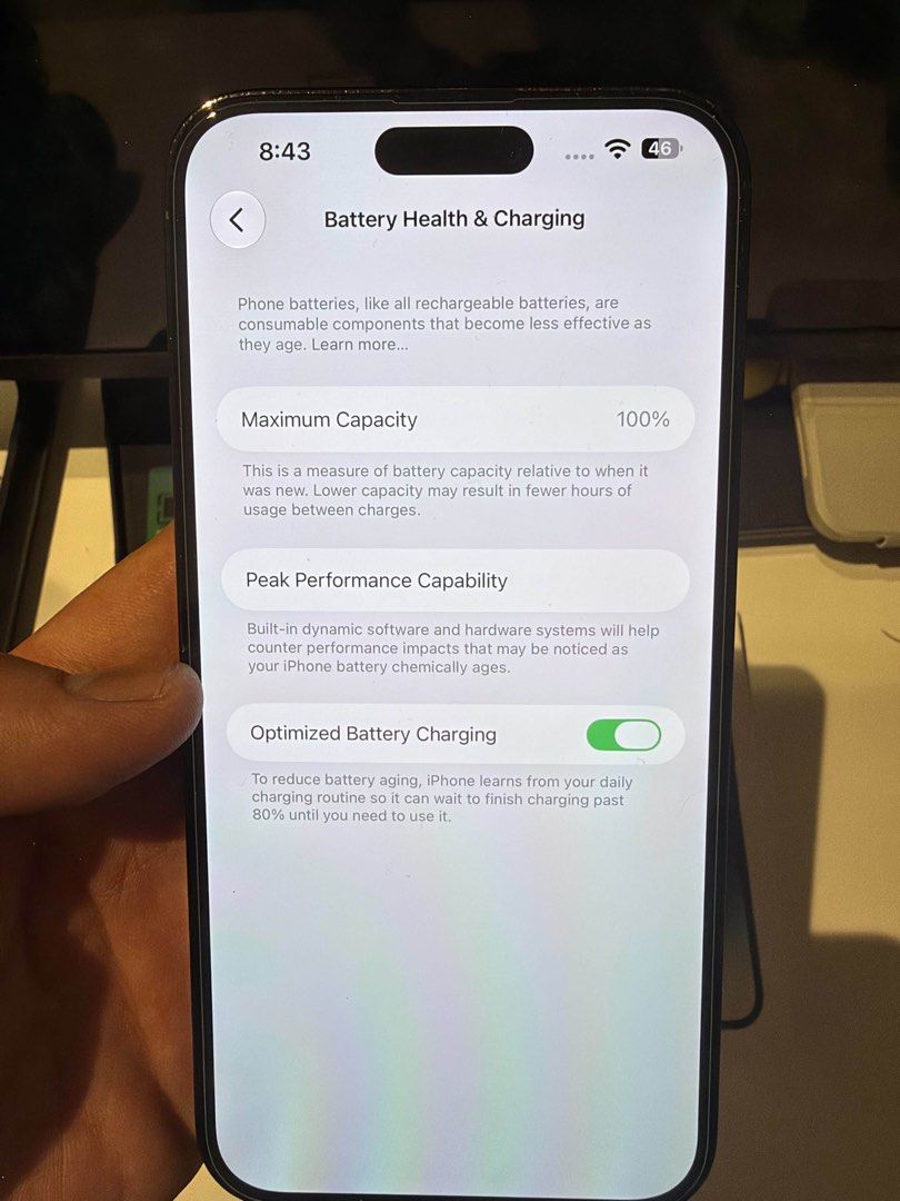 Iphone 14 pro max 128gb Color: Space Black (Category: iPhone 14 Series) located in Cavite. Submitted by villary (Listing ID 1469734829, Image 3). Description: - Model: iPhone 14 Pro Max - Storage: 128GB - Color: Space Black - Battery Health: 100% - Network: Factory Unlocked / No SIM restrictions - Condition: New battery replacement, minimal dents & well-maintained - Meetup Locations: SM Center Imus or Ayala Malls Vermosa, Cavite.