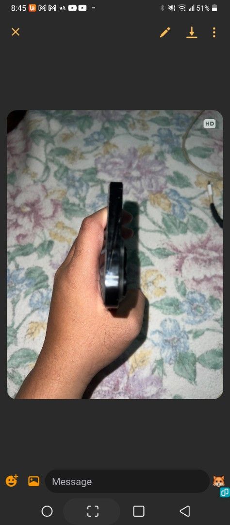 iPHONE 14 PRO MAX (Category: iPhone 14 Series) located in Antipolo. Submitted by meitrixx (Listing ID 1469683511, Image 1). Description: iPhone 14 pro max for sale or swap to lower unit plus cash pm ur offers, only issue is the batt health.