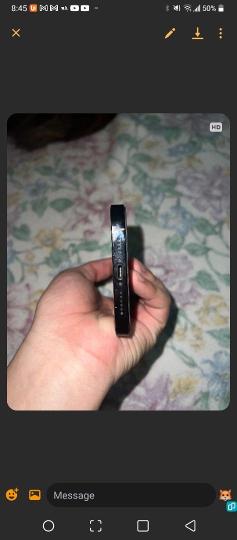 iPHONE 14 PRO MAX (Category: iPhone 14 Series) located in Antipolo. Submitted by meitrixx (Listing ID 1469683511, Image 2). Description: iPhone 14 pro max for sale or swap to lower unit plus cash pm ur offers, only issue is the batt health.