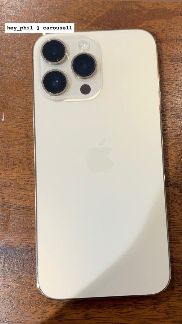 Iphone 14 Pro Max Fixed Price (Category: iPhone 14 Series) located in Agdangan. Submitted by hey_phil (Listing ID 1469630413, Image 2). Description: FIXED PRICE IPHONE 14 PRO MAX 128gb PLEASE READ FIRST - signs of usage 9/10 - Very minor scratches on screen (not visible when you have screen protector) removed it for selling purpose - no charger included - meetups: paseo / sta rosa area only - no to pickup - no to cod device details; - 78% battery
