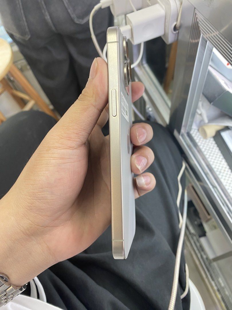 IPHONE 15 PRO MAX | 256GB | W/FREEBIES‼️ (Category: iPhone 15 Series) located in Manila. Submitted by boldlion.4f7f02 (Listing ID 1469622542, Image 3). Description: WITH FREEBIES‼️ Quick Specs : IPHONE 15 PRO MAX ✅256gb ✅NTC Variant ✅97% batt health ✅Factory Unlock ✅100% Smoothness ✅No hidden issue | No Repaired ✅100% Authentic | Not Refurbished ✅w/ store warranty - serial can be check on apple website |Money back if its proven fake ( for iphone 