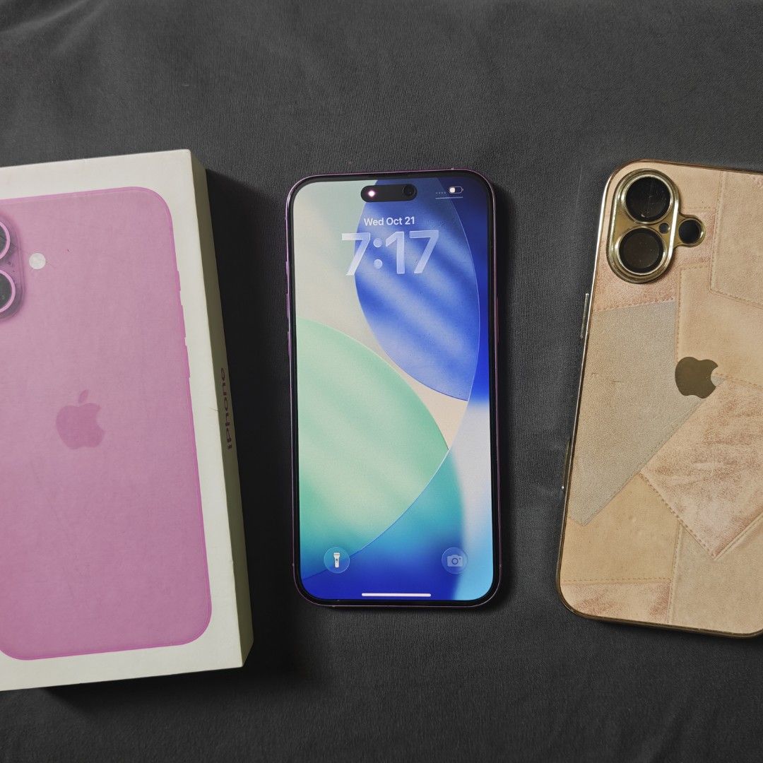 iPhone 16 Plus 128 GB Pink (Category: iPhone 16 Series) located in Binan City. Submitted by lovestartswdl (Listing ID 1469591855, Image 2). Description: iPhone 16 Plus 128 GB Pink - 90%, 660 CC - Openline with sim tray & esim - 97% Smooth! Minimal signs of usage - No issues! No issues! Includes Box, Manuals, 10 unique cases Biñan, Laguna.