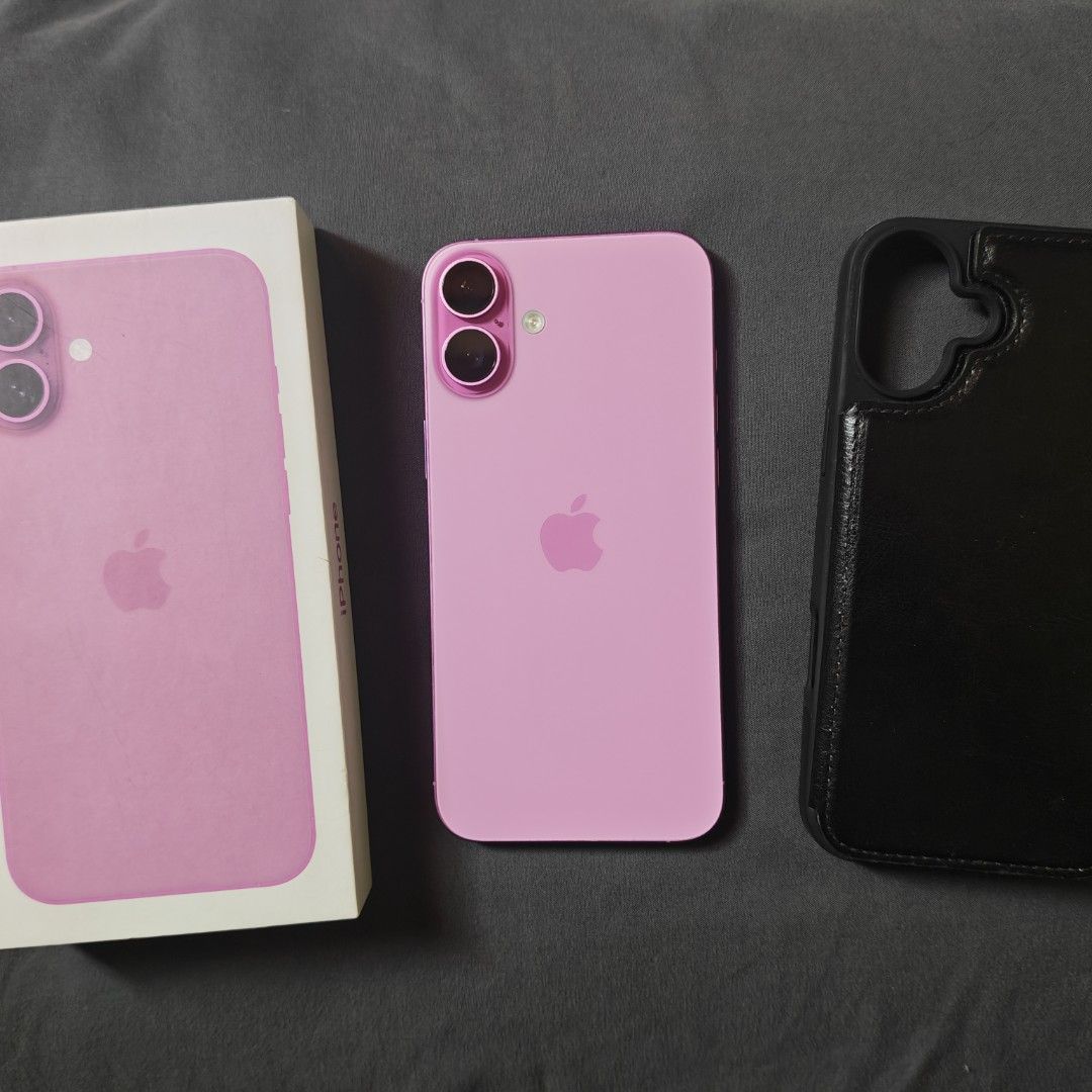 iPhone 16 Plus 128 GB Pink (Category: iPhone 16 Series) located in Binan City. Submitted by lovestartswdl (Listing ID 1469591855, Image 1). Description: iPhone 16 Plus 128 GB Pink - 90%, 660 CC - Openline with sim tray & esim - 97% Smooth! Minimal signs of usage - No issues! No issues! Includes Box, Manuals, 10 unique cases Biñan, Laguna.