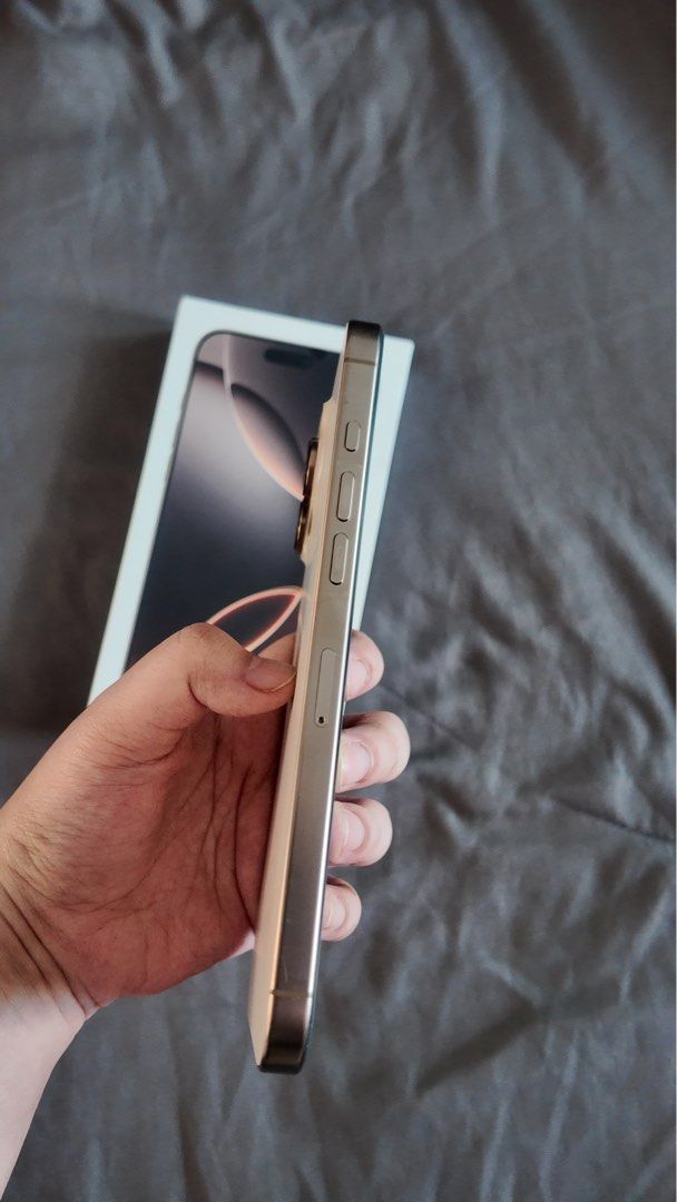Iphone 16 Pro Max 256gb (Category: iPhone 16 Series) located in Manila. Submitted by ynasora (Listing ID 1469627721, Image 2). Description: FOR SALE: iPhone 16 Pro Max 256GB ✨ Lady-owned and well-cared-for! Inclusions: * iPhone 16 Pro Max 256GB * Charger * 15 pcs. phone cases 🤍 💗 Lady-owned 💗 Complete with accessories and extra cases 💗 Ready for its new owner! 💰 Price: 50,000Php 📍 Location: Makati Ave 📩 Message me for inquiries or more det